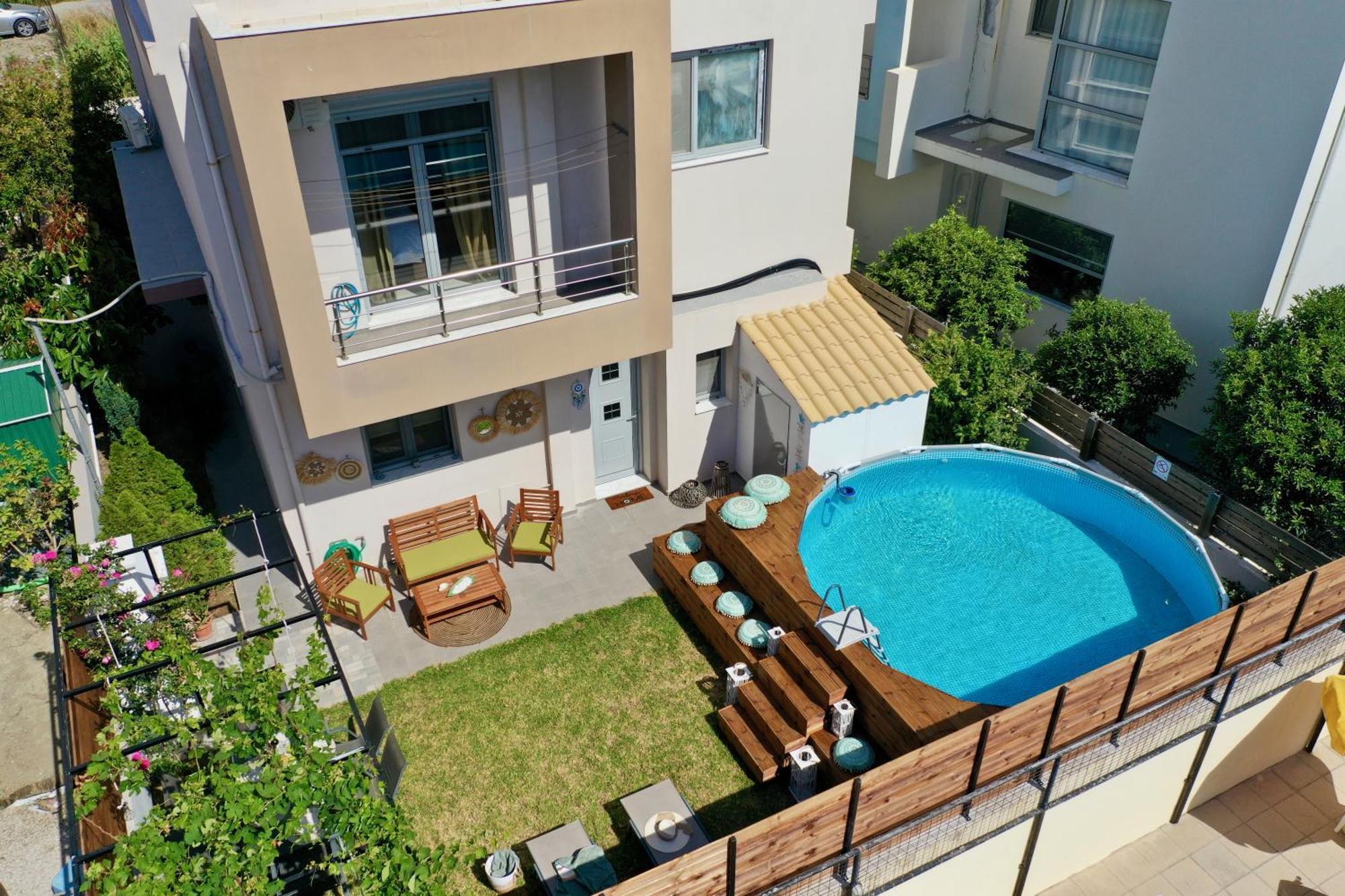 Dionysus Seaside Villa イアリソス エクステリア 写真